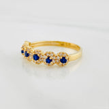 Anillo Churumbela tupido 2.4g / T6 1/2 Oro Amarillo 18K