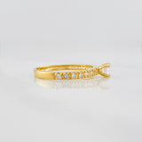 Anillo Solitario churumbela 2.05g / T6 1/2 Oro Amarillo 18K