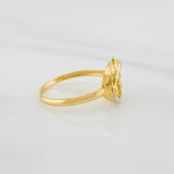 Anillo Delfin 15´s 1.95g / T6 1/4 Oro Amarillo 18K