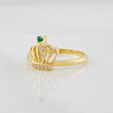 Anillo Corona 1.85g / T6 Oro Amarillo 18K