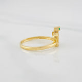 Anillo Corona 1.85g / T6 Oro Amarillo 18K