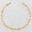 Pulso Eslabon 4g / 8 in / 3.72mm Oro Rosa 18K