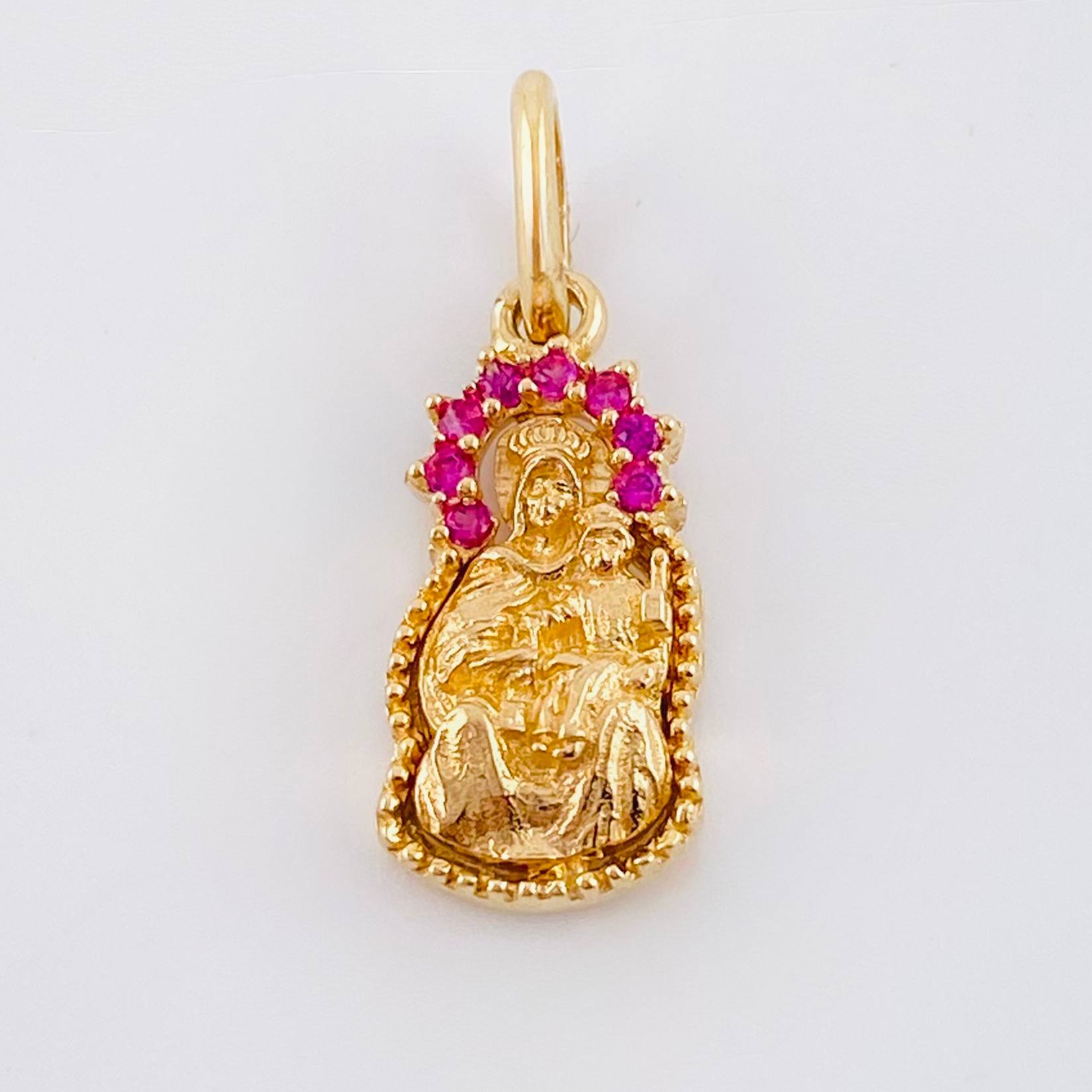 Dije Virgen Del Carmen 1.15gr / 3/4 in / Oro Amarillo 18K ©