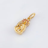 Dije Virgen Del Carmen 1.15gr / 3/4 in / Oro Amarillo 18K ©