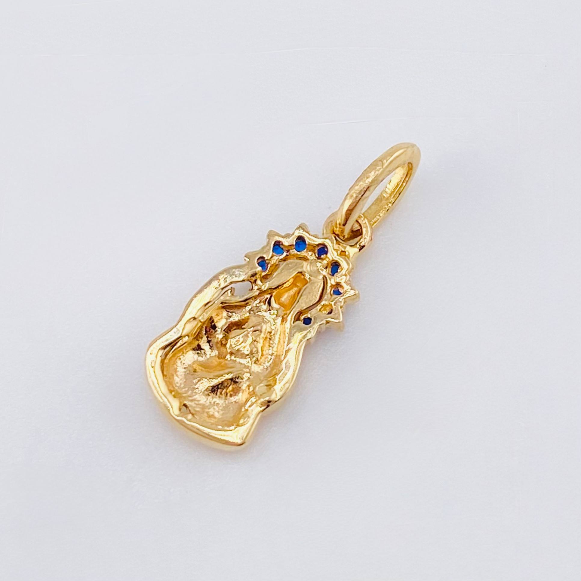 Dije Virgen Del Carmen 1.1gr / 3/4 in / Oro Amarillo 18K ©