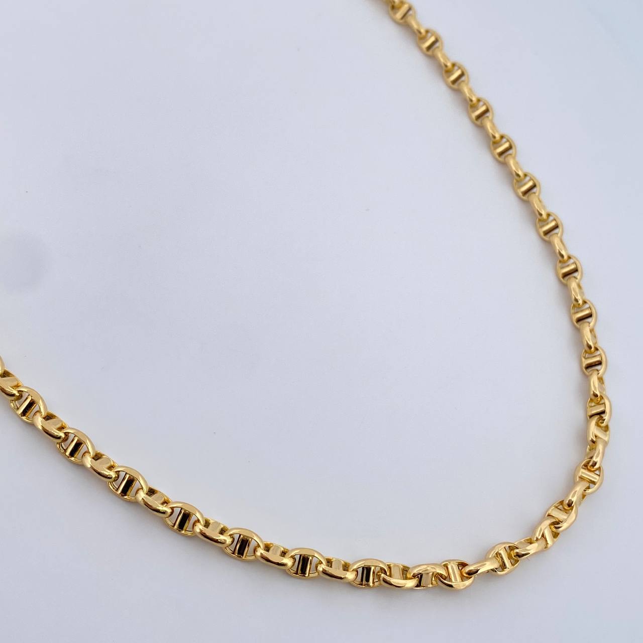Cadena Escalera 14.35gr / 60cm / 4.5mm Oro Amarillo +3 18K $