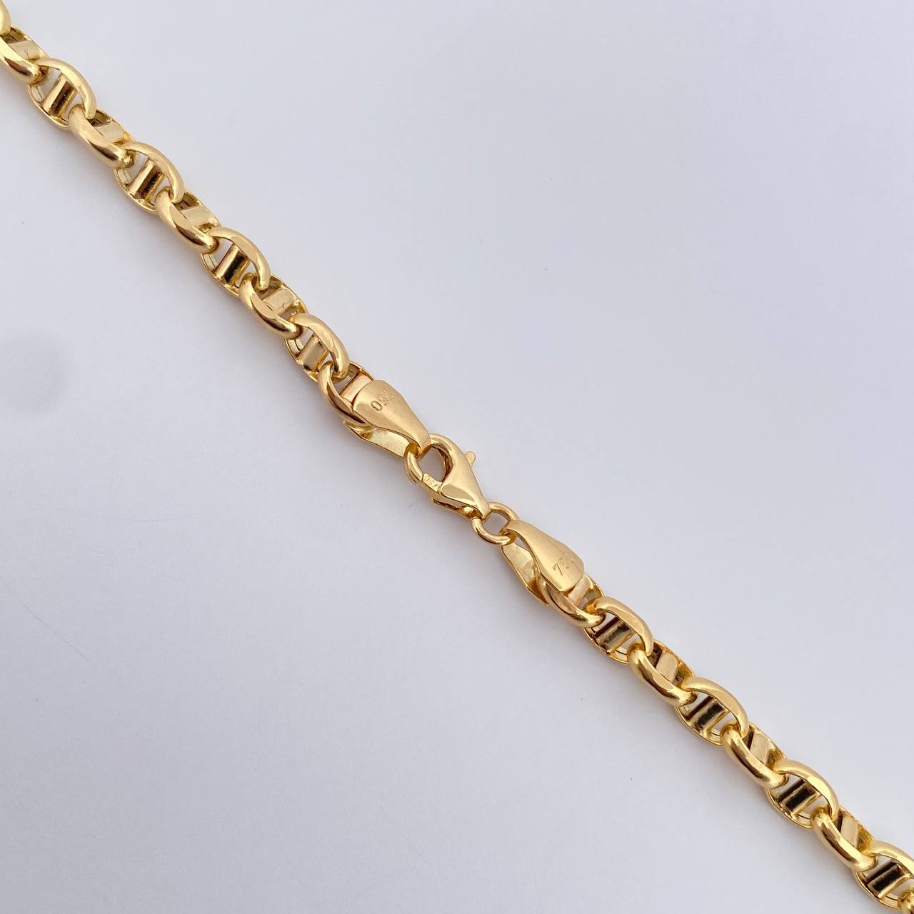 Cadena Escalera 14.35gr / 60cm / 4.5mm Oro Amarillo +3 18K $