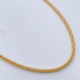 Cadena Franco 11.55gr / 59.6cm / 2.7mm Oro Amarillo +4 18K $