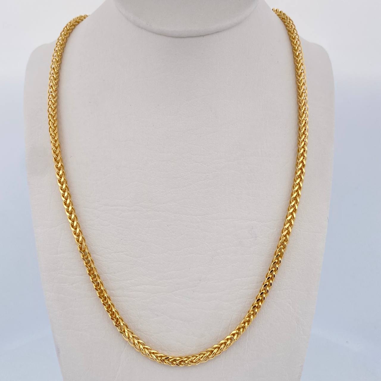 Cadena Franco 11.55gr / 59.6cm / 2.7mm Oro Amarillo +4 18K $