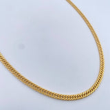 Cuban Links Reticulated 10.2gr / 59.9cm / 3.9mm Yellow Gold +3 18K $