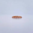 Churumbela Ring 1.8gr / Size 6 3/4 / White Zircons 18K Rose Gold $