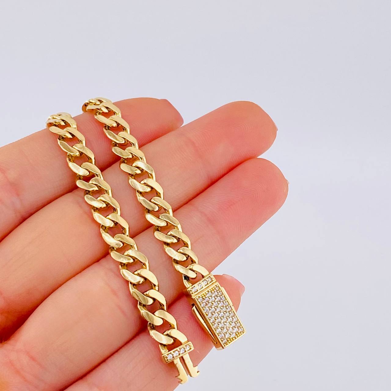 Cuban Links Bracelet 8.15 g / 7 3/4 in / 6 mm 18K Yellow Gold