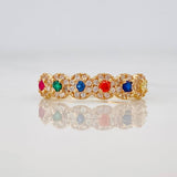 Anillo Churumbela Tupido 2.25g / T5 1/2 Oro Amarillo 18K