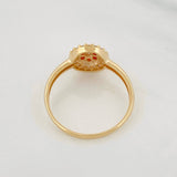 Halo Circle Ring 1.8g / T5 3/4 Yellow Gold 18K
