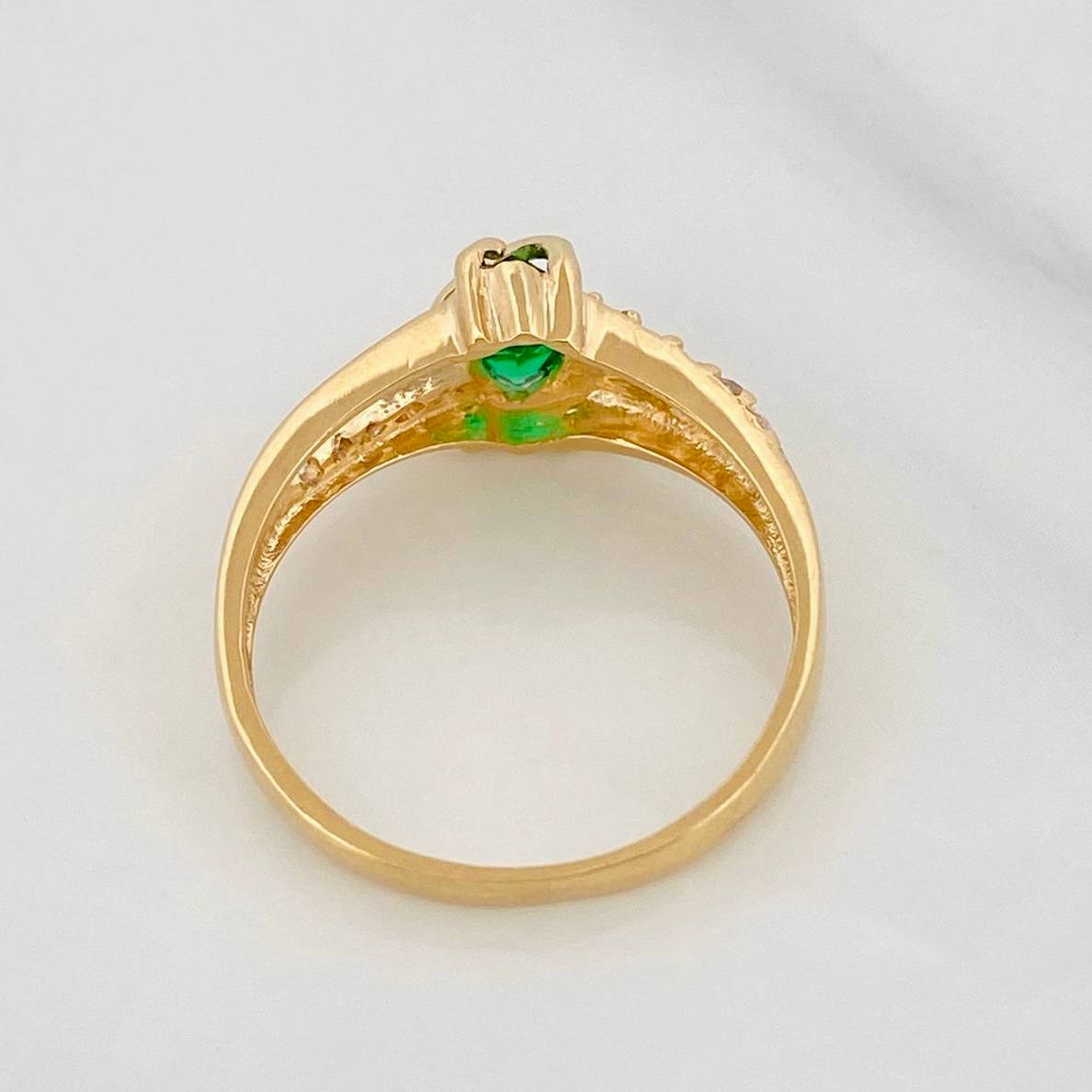 Marquise Ring 2.95g / T7 1/2 Yellow Gold 18K
