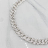 Cuban Links Bracelet 19.4g / 8 1/4 in / 8mm Silver 925