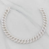 Cuban Links Bracelet 19.4g / 8 1/4 in / 8mm Silver 925