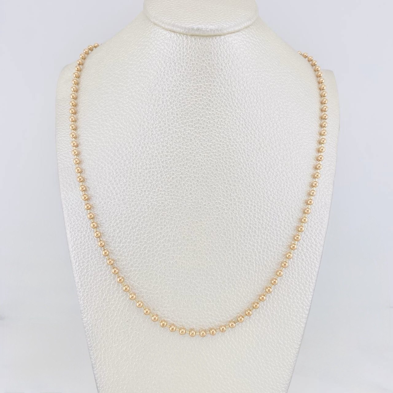 Military Chain 21.95g / 30 1/4 in / 2.89mm Rose Gold 18K