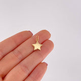 Pendant Star 0.65g / 3/4 in Yellow Gold 18K