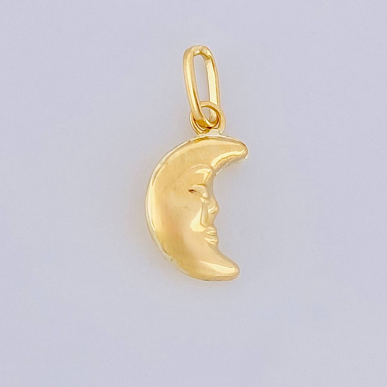 Dije Luna 0.3g / 3/4 in Oro Amarillo 18K