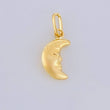 Dije Luna 0.3g / 3/4 in Oro Amarillo 18K