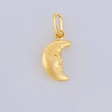 Dije Luna 0.3g / 3/4 in Oro Amarillo 18K