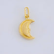 Dije Media Luna 0.55g / 3/4 in Oro Amarillo 18K