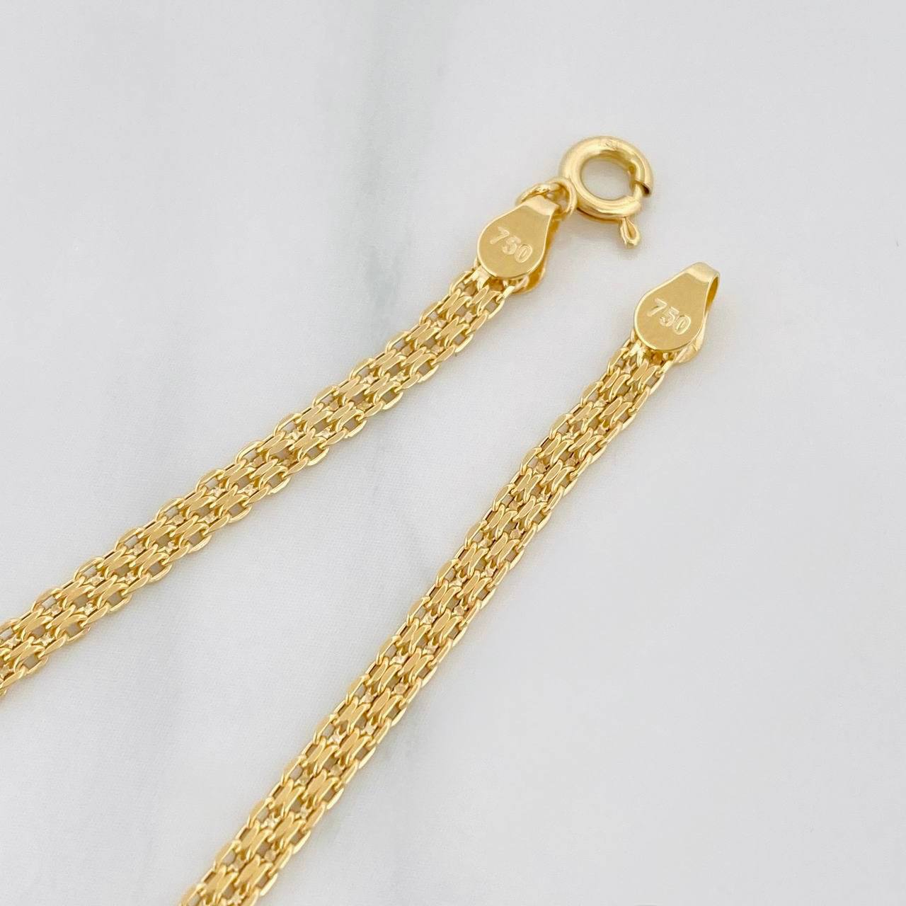 Pulso Chino 1.6g / 8 1/4 in / 2.6mm Oro Amarillo 18K