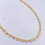 Cadena GC 14.4gr / 58.5cm / 5mm Diamantada Oro Amarillo 18K $