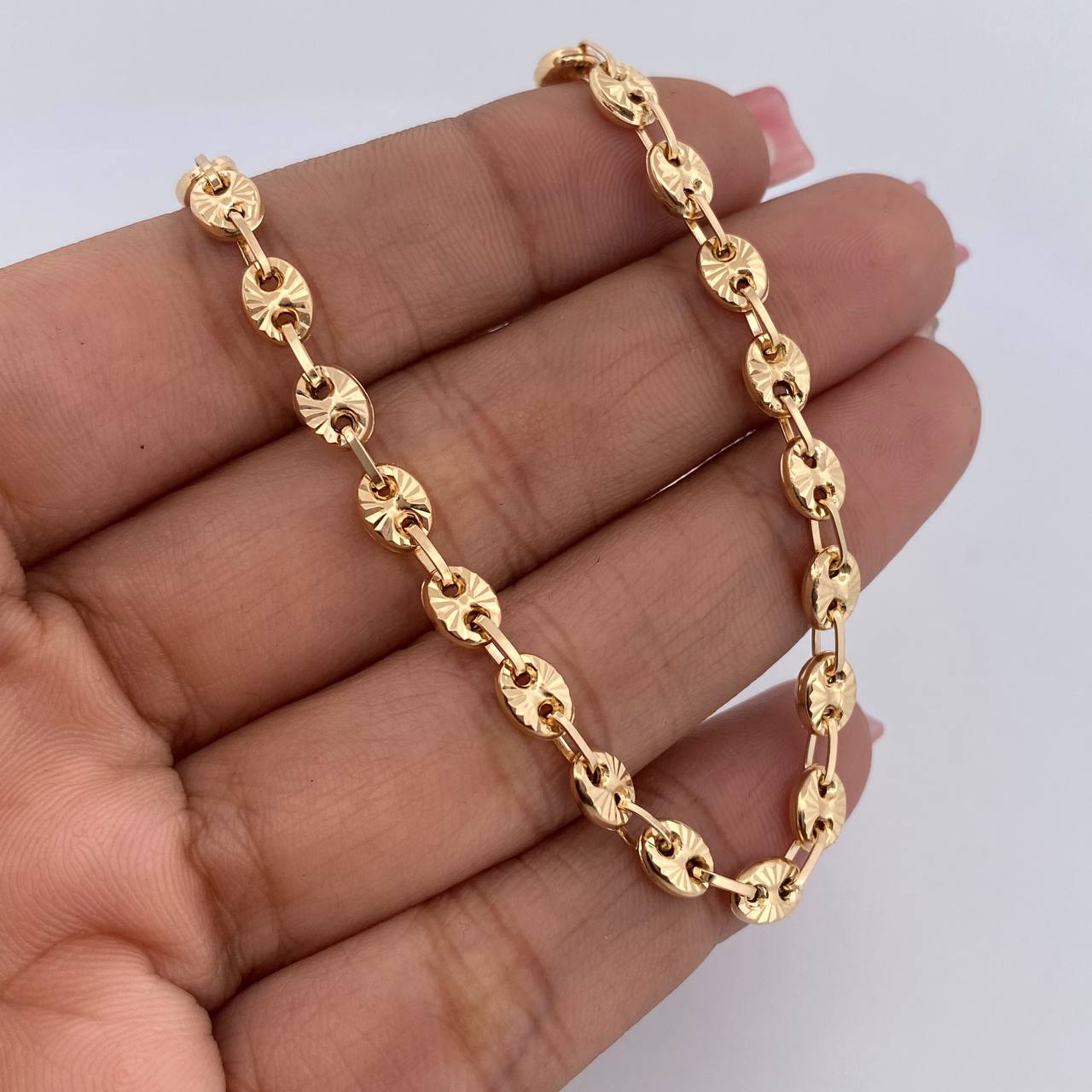 GC Chain 10.75gr / 51cm / 4.7mm Diamond Cut 18K Yellow Gold $