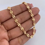 GC Chain 12.25gr / 58.5cm / 4mm Diamond Cut 18K Yellow Gold &