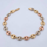 Pulso GC 7.6gr / 22.4cm / 8mm Tres Oros 18K $