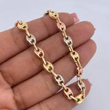 Pulso GC 5.3gr / 19cm / 6mm Tres Oros 18K $