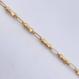 Pulso Rustico Yelmo 3.4gr / 20.4cm / 3.3mm Oro Amarillo 18K $