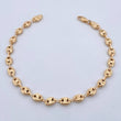 Bracelet GC 5.5gr / 20.8cm / 5mm Diamond Cut 18K Yellow Gold $