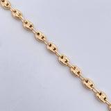 Bracelet GC 5.5gr / 20.8cm / 5mm Diamond Cut 18K Yellow Gold $