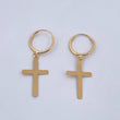 Hoop Earrings Cruz 1.15gr / 3.6cm / 1.2mm Polished 18K Yellow Gold $