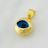 Dije Ojo Turco 1.05g / 1/2 in Oro Amarillo 18K