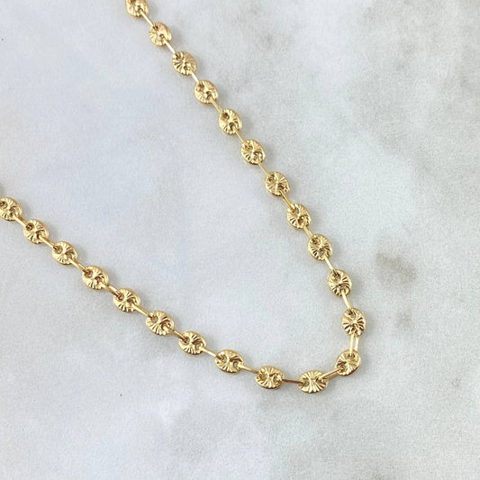 Chain Gc 10 gr / 25 3/4 in / 4.3mm Yellow Gold 18K ©