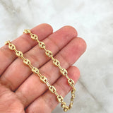 GC Chain 9.75gr / 65cm / 4.3mm Diamond Cut Yellow Gold 18K ©