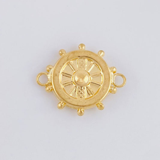 Herraje Timón 0.9g / 3/4 in Oro Amarillo 18K