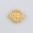 Herraje Timón 0.85g / 3/4 in Oro Amarillo 18K