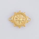 Charm Timón 0.9g / 3/4 in 18K Yellow Gold