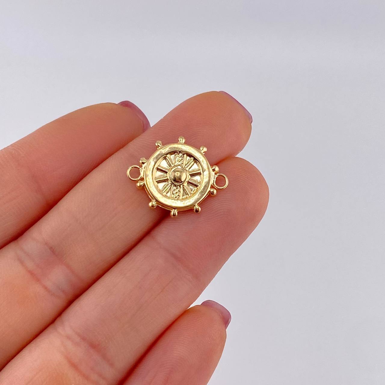Charm Timón 0.9g / 3/4 in 18K Yellow Gold