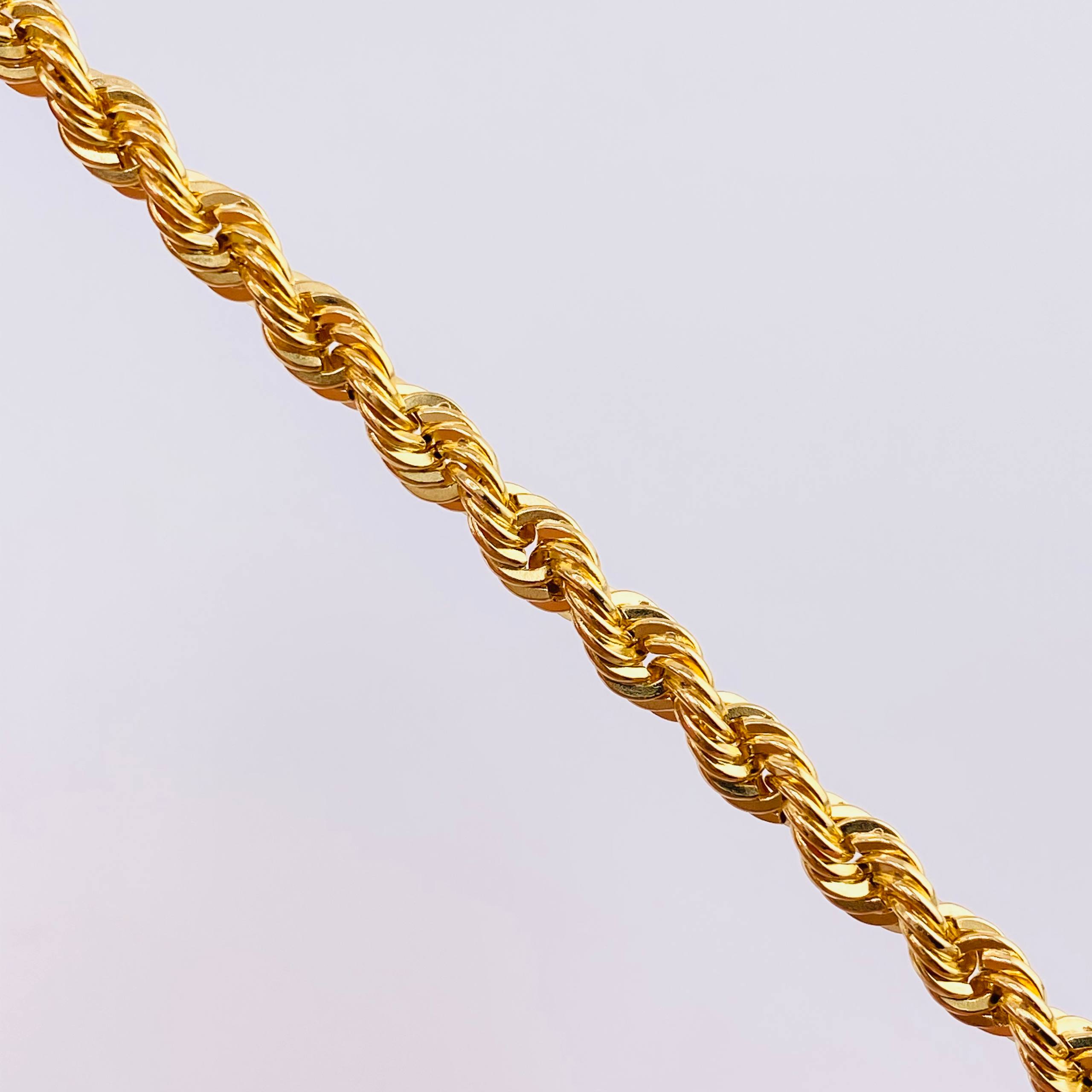 Pulso Lazo 4.65g / 7 1/2 in / 4.4mm Oro Amarillo 18K