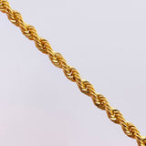 Pulso Lazo 4.65g / 7 1/2 in / 4.4mm Oro Amarillo 18K