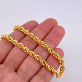 Pulso Lazo 4.65g / 7 1/2 in / 4.4mm Oro Amarillo 18K