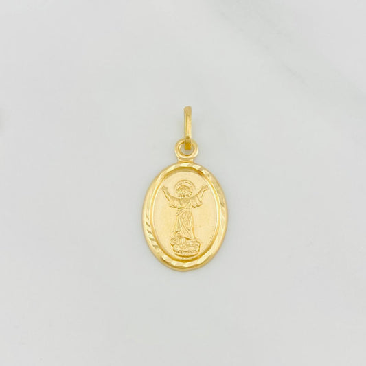 Dije Divino niño 0.85g / 1 in Oro Amarillo 18K