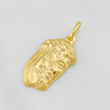 Dije Rostro cristo 1.65g / 1 1/4 in Oro Amarillo 18K