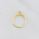 Anillo Solitario Churumbela 1.85g / T6 3/4 Oro Amarillo 18K